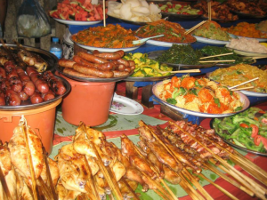 Possibly the best night market food ever in Luang Prabang. 