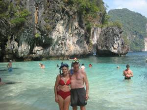 Snorkeling at Hong Island.