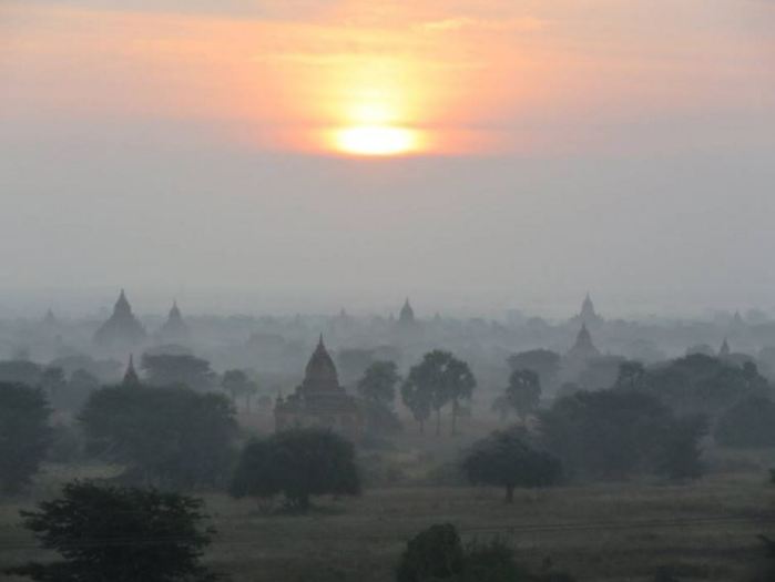 Sunset in Bagan